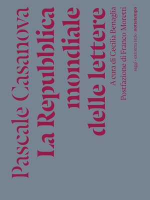 cover image of La Repubblica mondiale delle lettere